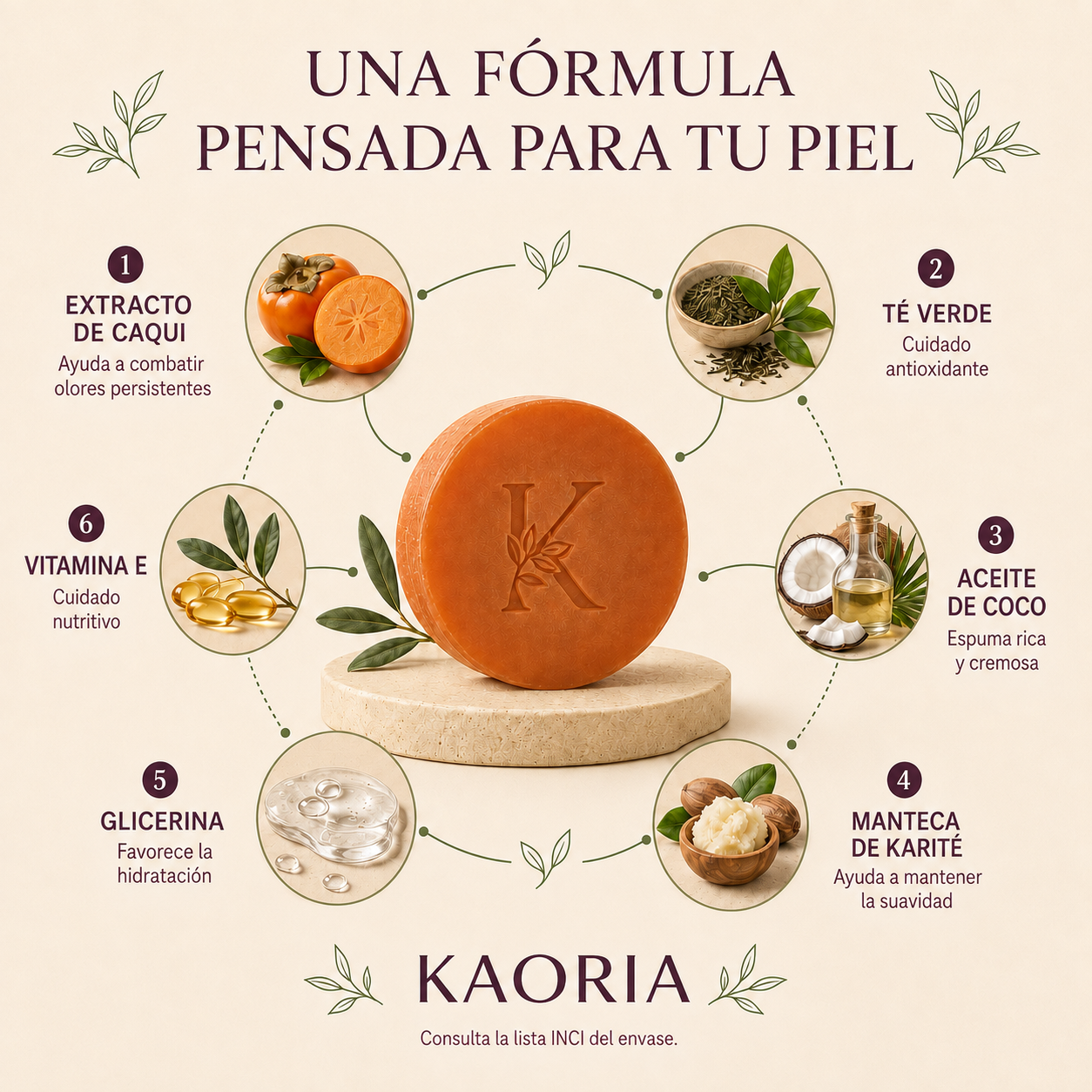 Jabón KAORIA