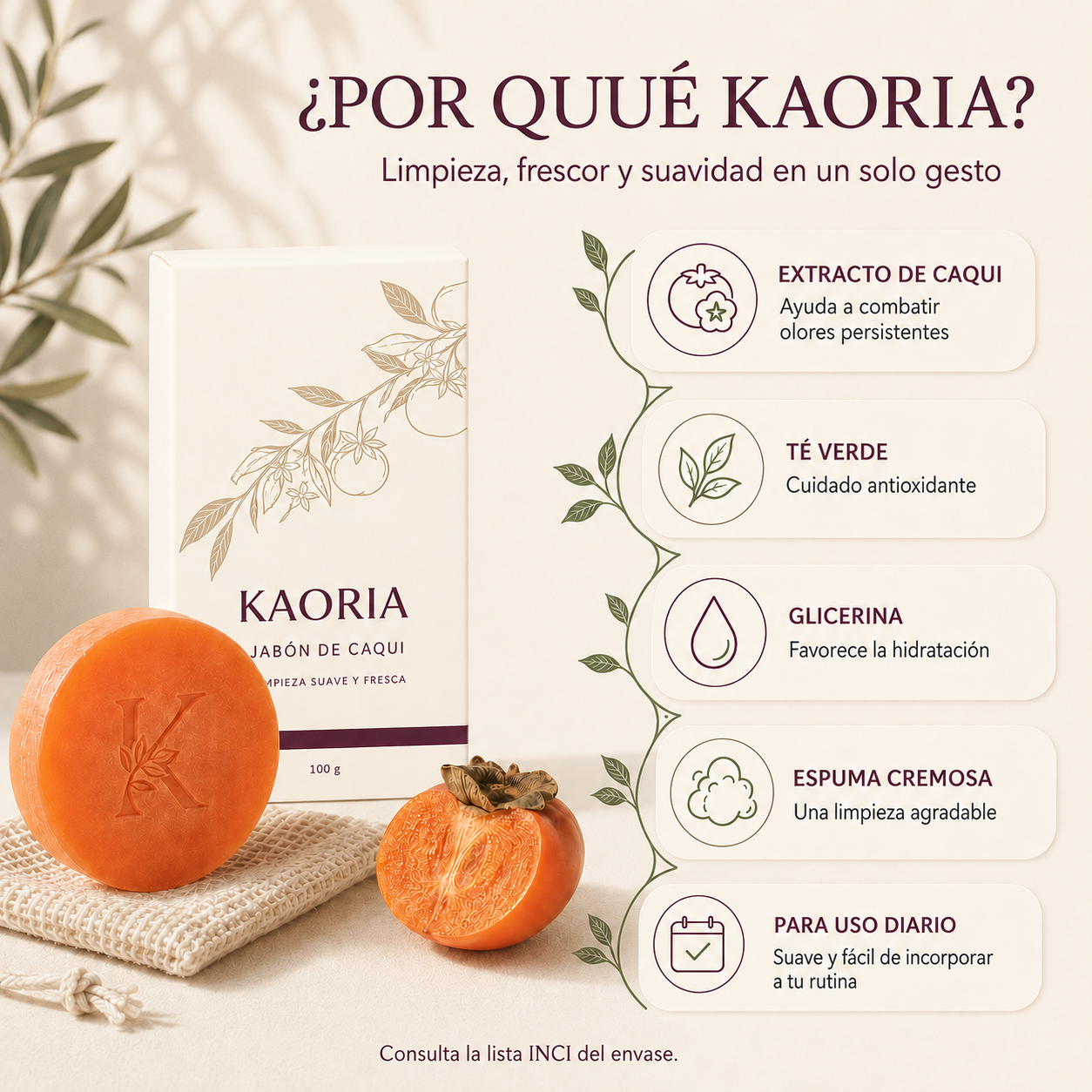 Jabón KAORIA